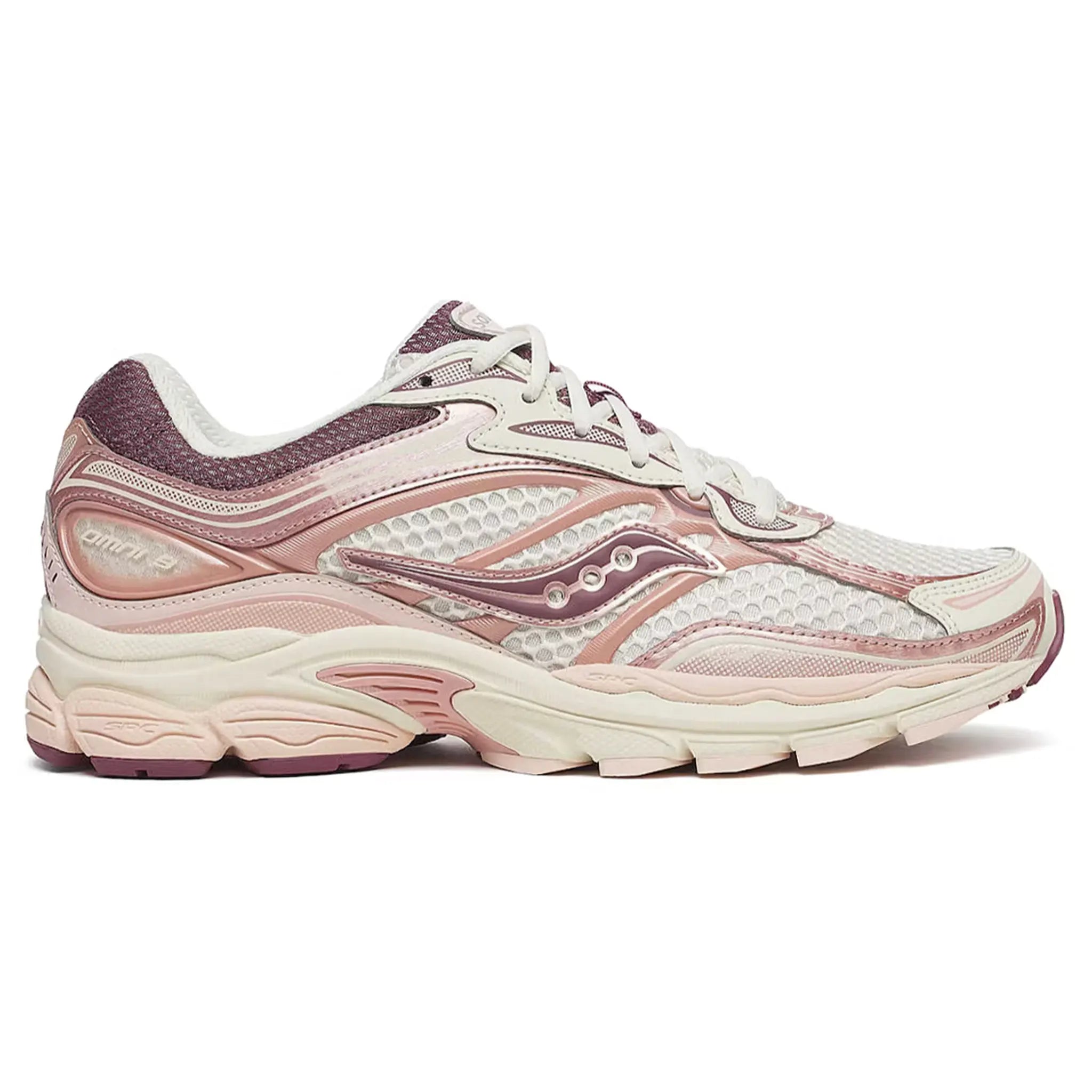 Side View of Saucony Progrid Omni 9 Ivory Peony S70739-15